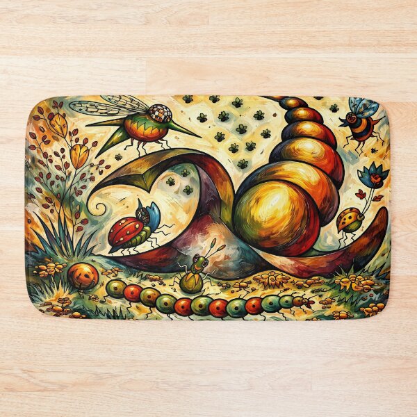 Item preview, Whimsical Garden Filled with Insects designed and sold by cuprum.