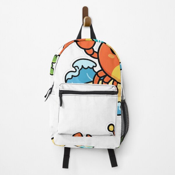 Item preview, Cute Kawaii Surfing Crab Aloha Beach Summer designed and sold by TeNovaStudio.