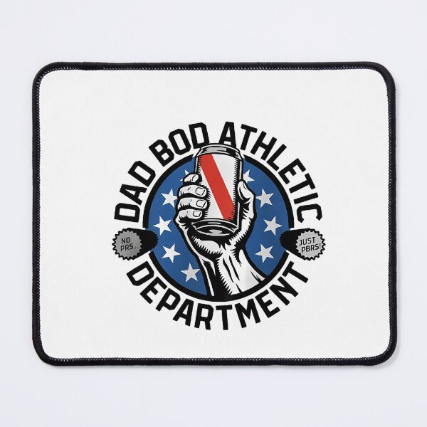 Item preview, Dad BOD Athletic Department No PRS Just PBRs (on Back) designed and sold by CriseldaBruning.