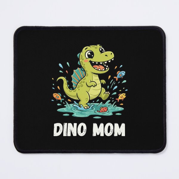 Item preview, DINO MOM Cute Spinosaurus Dinosaur Splashing Water Funny designed and sold by snowry.