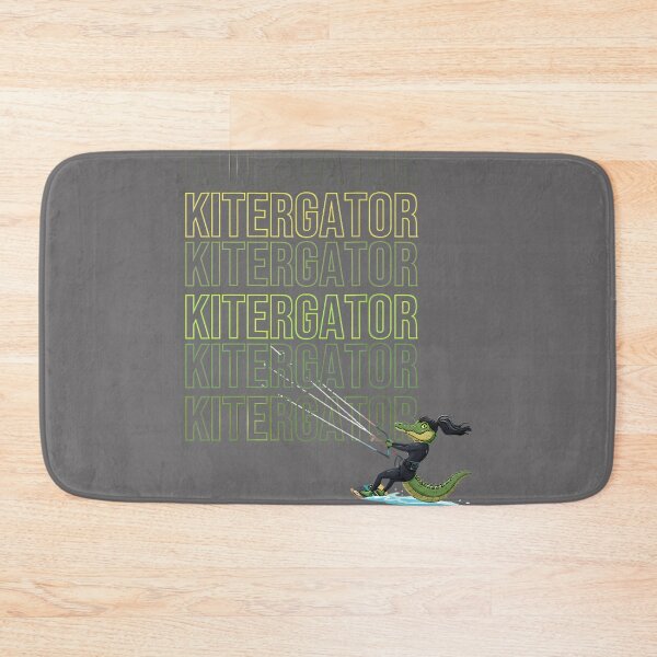 Item preview, KITERGator Gator Girl goes Kiteboarding Tank Top designed and sold by KristineLi.