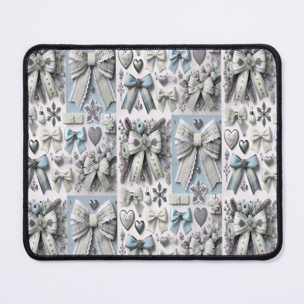 Item preview, Icy Blue Silver Collage Elegant Winter Aesthetic designed and sold by BriSher.