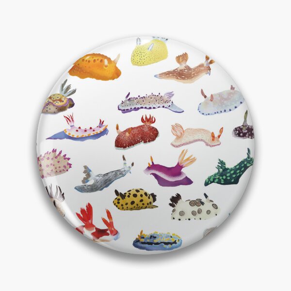 Item preview, Pattern 27 Nudibranch - sea slug designed and sold by Poulpimousse.