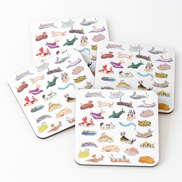 Item preview, Pattern 27 Nudibranch - sea slug designed and sold by Poulpimousse.