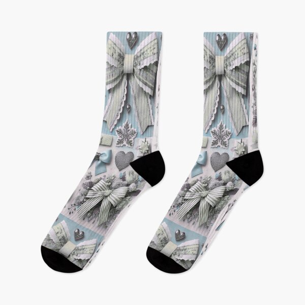 Item preview, Icy Blue Silver Collage Elegant Winter Aesthetic designed and sold by BriSher.