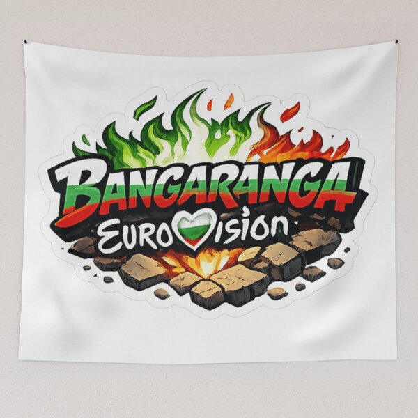Item preview, Bangaranga Sticker Certified Eurovision Banger 2026 Dara Bulgaria Winner  designed and sold by DaniVi.