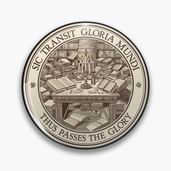 Item preview, Sic Transit Gloria Mundi Books | Academic Validation Burnout designed and sold by VENOHA.