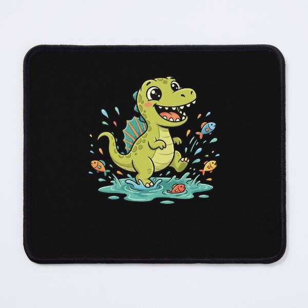 Item preview, Cute Spinosaurus Dinosaur Splashing Water Fun designed and sold by snowry.