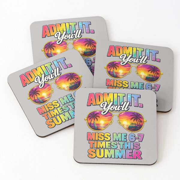 Item preview, Admit It You'll Miss Me 6-7 Times This Summer Sunglasses designed and sold by mjohnson9.