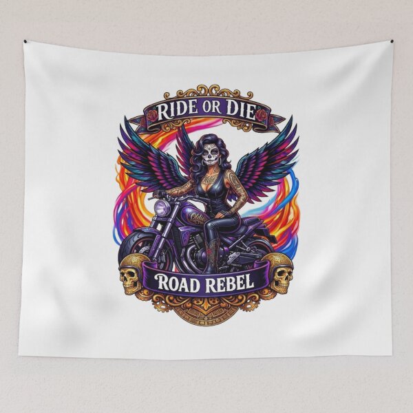 Item preview, "Biker Rebels: The Feminine Elegance" designed and sold by CHRIST5000.