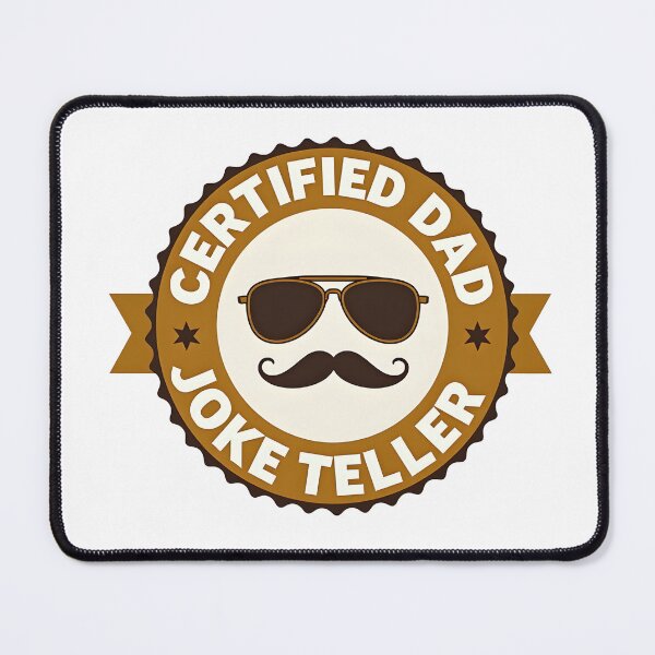 Item preview, Certified Dad Joke Teller designed and sold by patternprint1.