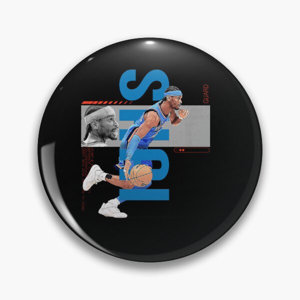 Item preview, Shai OKC One Basketball Player Poster Design Today designed and sold by KenzaCoppin.