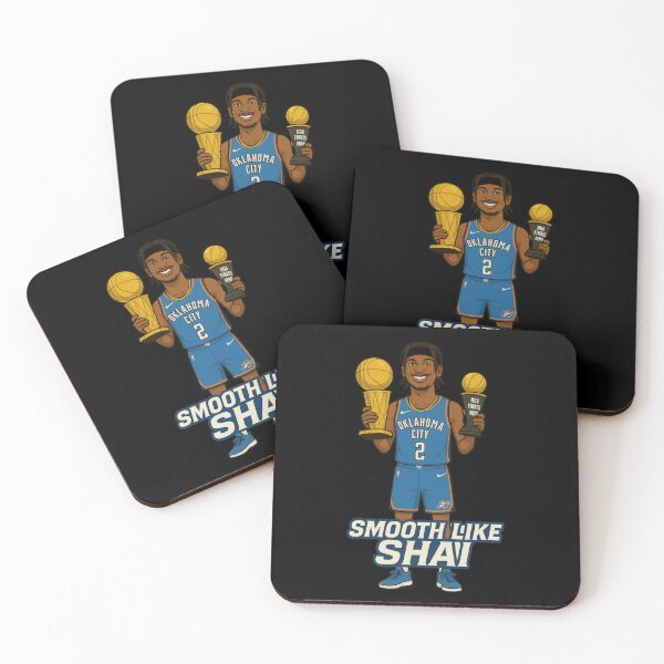 Item preview, Shai Smooth Like Thunder Basketball Poster Design Today designed and sold by JayiaGribbleu.
