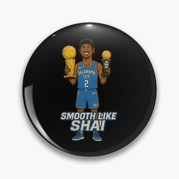 Item preview, Shai Smooth Like Thunder Basketball Poster Design Today designed and sold by JayiaGribbleu.