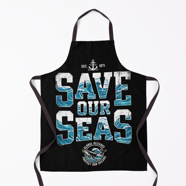 Item preview, Save Our Seas Vintage Ocean Conservation Whale designed and sold by TeNovaStudio.