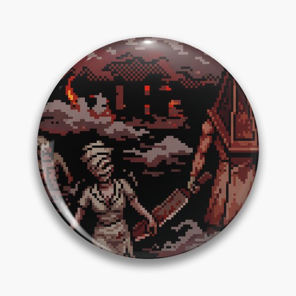 Item preview, Pyramid Head Silent Hill 2 – Executioner Monster Art designed and sold by Senpaiwaves.