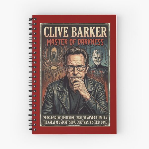 Item preview, Clive Barker Master of Darkness Poster designed and sold by Halifaxartguy.