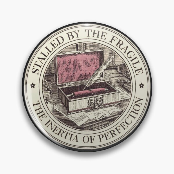 Item preview, Stalled By The Fragile Quill | Perfectionism Writer Block designed and sold by VENOHA.