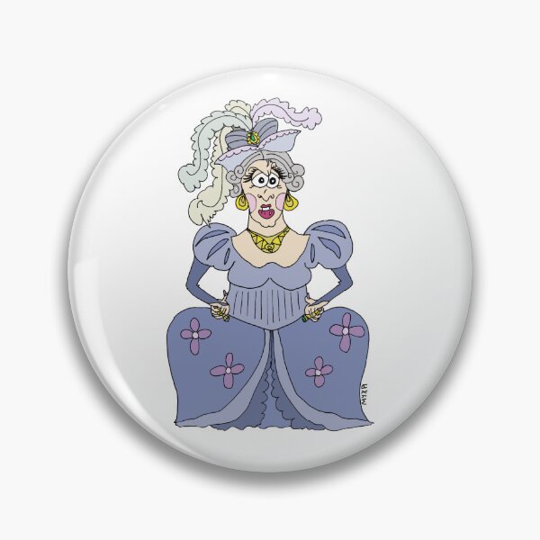 Item preview, Stepmonster Couture – Funny Evil Stepmother Fairy Tale Meme Art designed and sold by MyxaART.