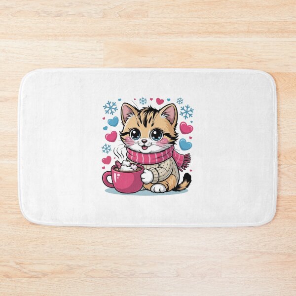 Item preview, Cat with Hot Cocoa designed and sold by jkrphoto.