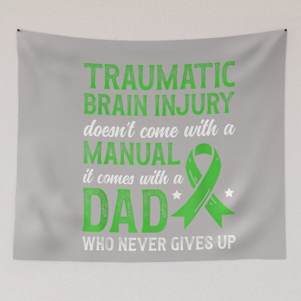Item preview, Proud TBI Dad of A Traumatic Brain Injury Warrior Father designed and sold by GreggRoss.