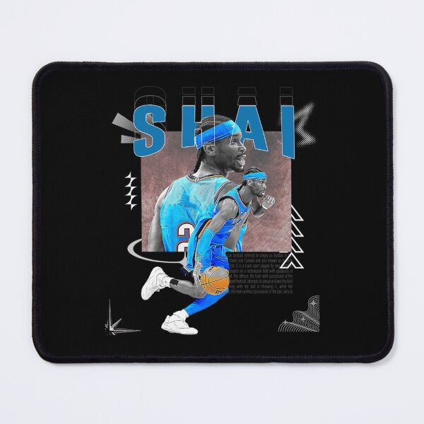 Item preview, Shai OKC Three Basketball Player Poster Design Today designed and sold by KenzaCoppin.