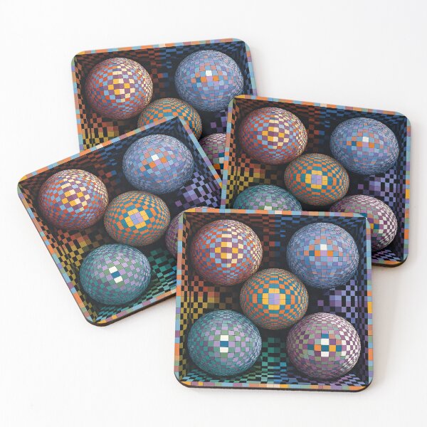Item preview, Victor Vasarely The new set 3 designed and sold by Salocin.