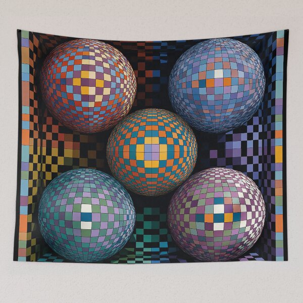 Item preview, Victor Vasarely The new set 3 designed and sold by Salocin.