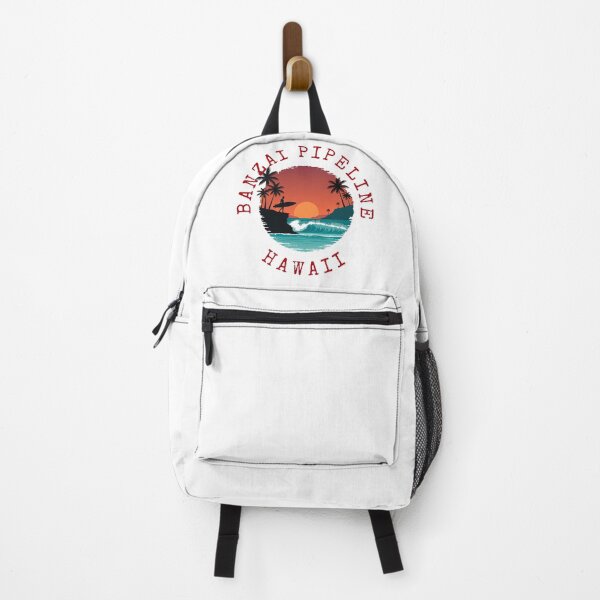 Item preview, Banzai Pipeline - Hawaii (with Red Lettering) designed and sold by VelvetRoom.