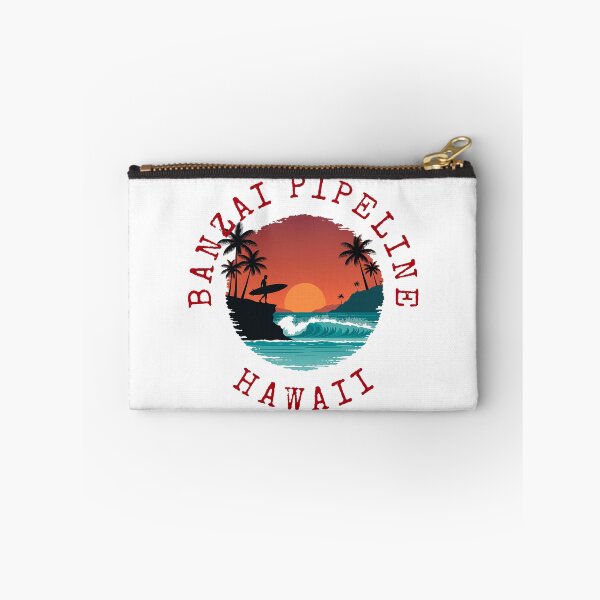 Item preview, Banzai Pipeline - Hawaii (with Red Lettering) designed and sold by VelvetRoom.