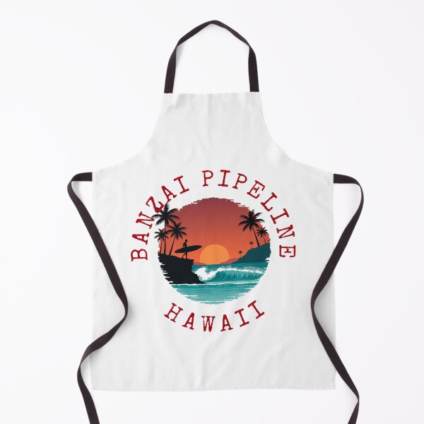 Item preview, Banzai Pipeline - Hawaii (with Red Lettering) designed and sold by VelvetRoom.