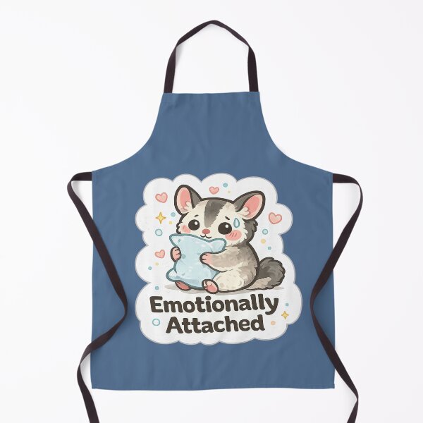 Item preview, Emotionally Attached Sugar Glider Meme | Cute Relatable Animal Sticker Design designed and sold by BabyStark.