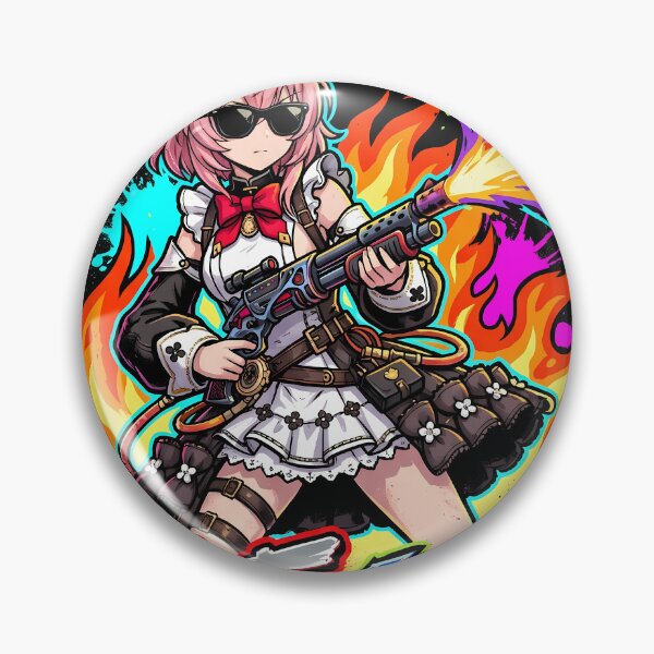 Item preview, Alf Silver Palace Maid No.49 – Flamethrower Maid Art designed and sold by Senpaiwaves.