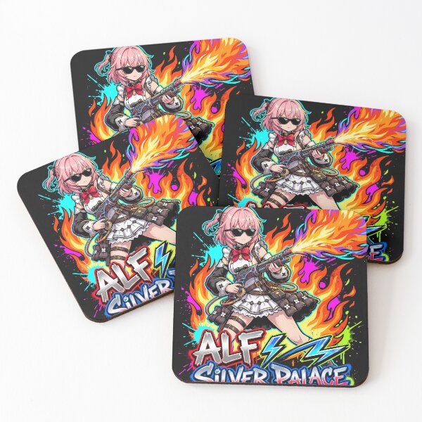 Item preview, Alf Silver Palace Maid No.49 – Flamethrower Maid Art designed and sold by Senpaiwaves.