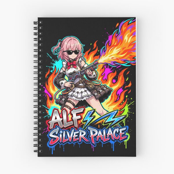 Item preview, Alf Silver Palace Maid No.49 – Flamethrower Maid Art designed and sold by Senpaiwaves.