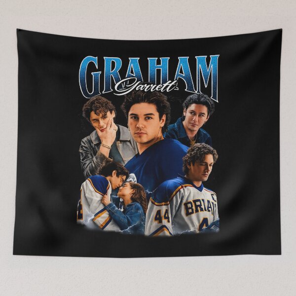 Item preview, Garrett Graham #44 Briar Hawks University Hockey, Off Campus - Garrett Graham designed and sold by MoodMew.
