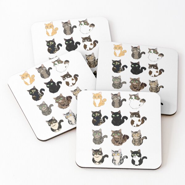 Item preview, The Cat Pack designed and sold by Irece Illustrations.