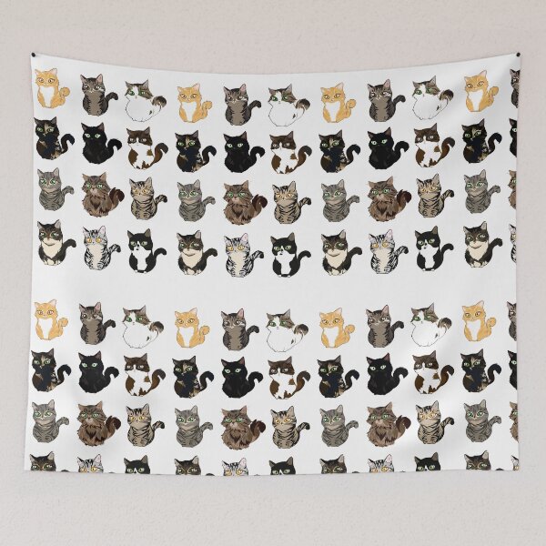 Item preview, The Cat Pack designed and sold by Irece Illustrations.