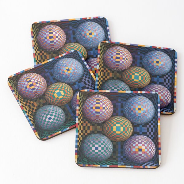 Item preview, Victor Vasarely The new set 4 designed and sold by Salocin.