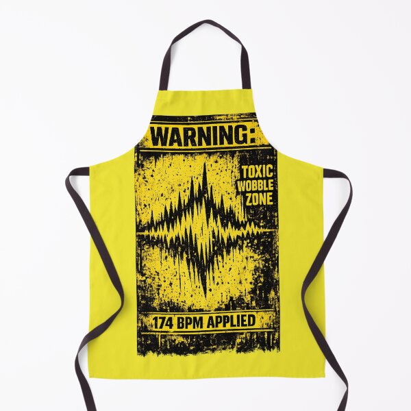 Item preview, Toxic Wobble Zone 174 BPM Warning designed and sold by ZenRave Designs.
