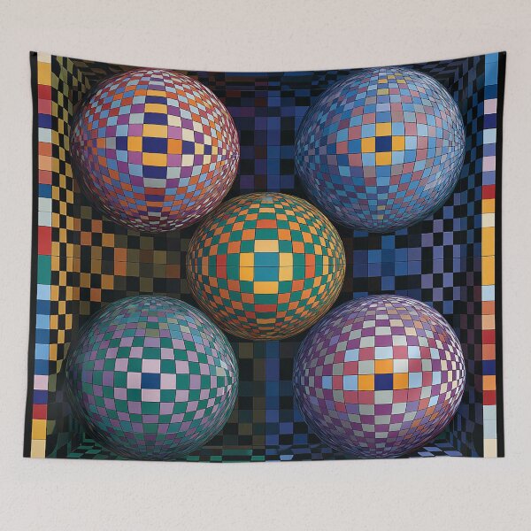 Item preview, Victor Vasarely The new set 4 designed and sold by Salocin.