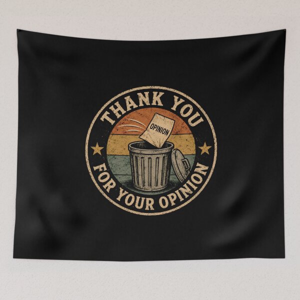 Item preview, Thank You For Your Opinion designed and sold by DemureArtsy.