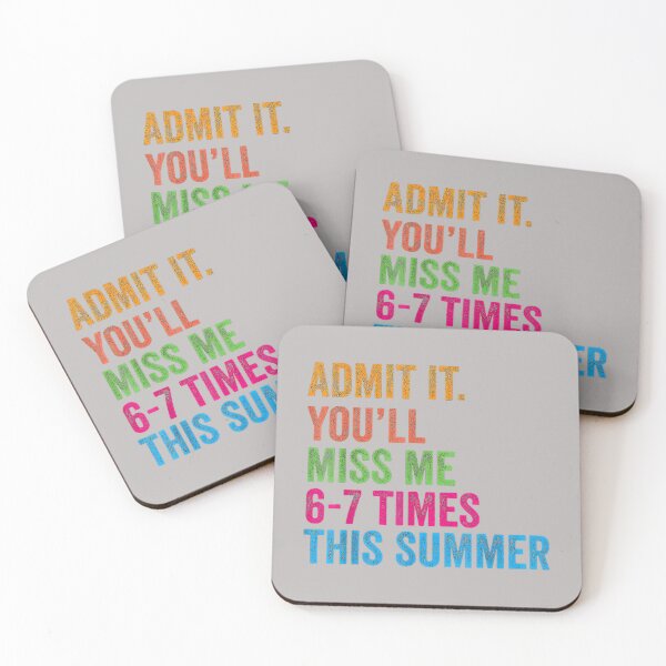 Item preview, Admit It You'll Miss Me 67 Times This Summer Last Day School_2 designed and sold by mjohnson9.