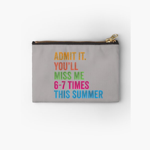 Item preview, Admit It You'll Miss Me 67 Times This Summer Last Day School_2 designed and sold by mjohnson9.