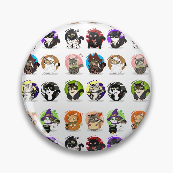 Item preview, The Cat Pack (themed) designed and sold by Irece Illustrations.