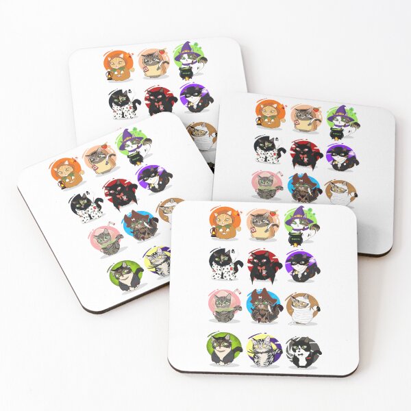 Item preview, The Cat Pack (themed) designed and sold by Irece Illustrations.