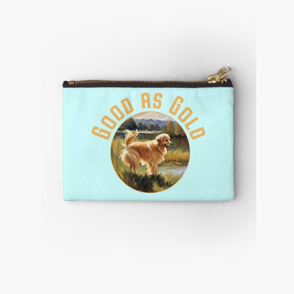 Item preview, Good as Gold, Golden Retriever Portrait designed and sold by Futurebeachbum.