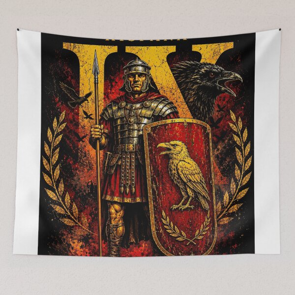 Item preview, Legio IX Roman Legion Ancient Military Art designed and sold by Retr0Tshirts.