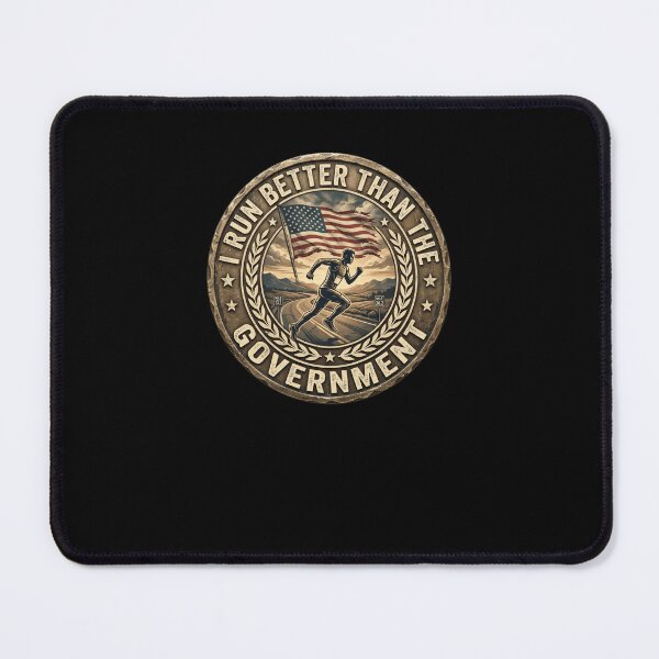 Item preview, I Run Better Than The Government Runner Marathon designed and sold by snowry.