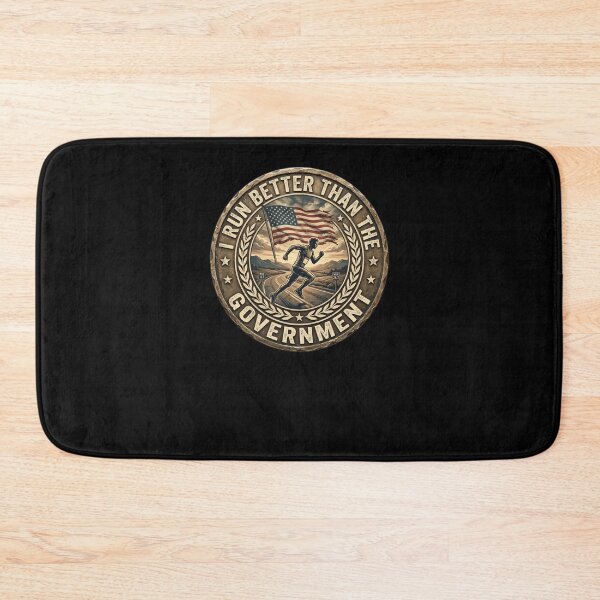Item preview, I Run Better Than The Government Runner Marathon designed and sold by snowry.